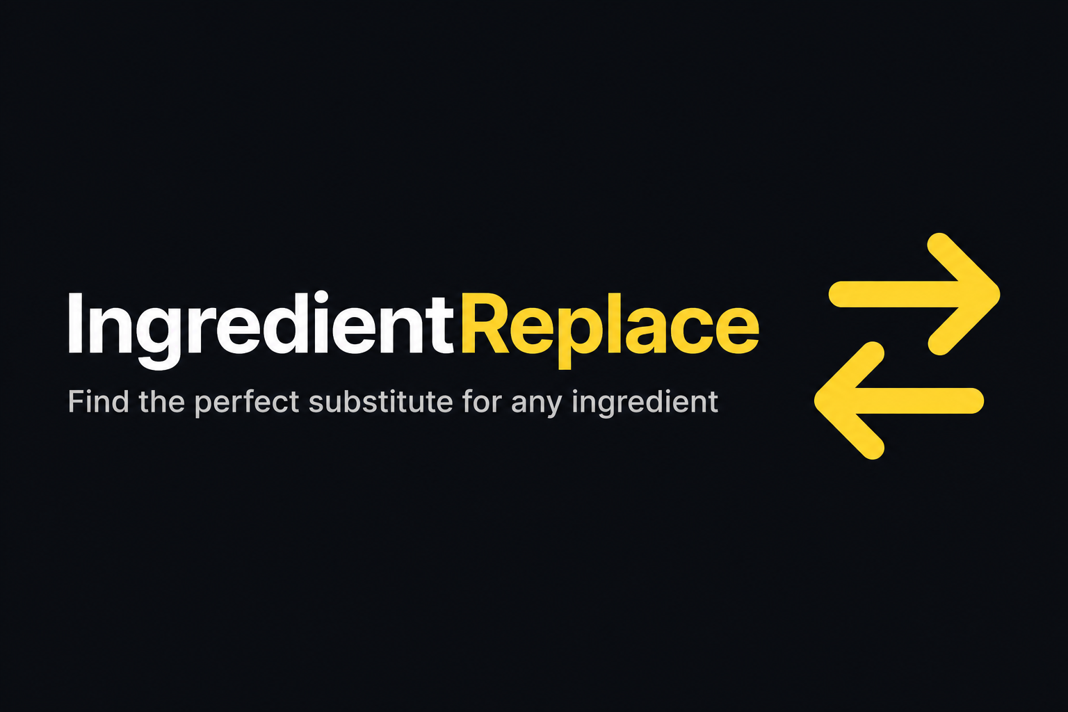 IngredientReplace — 官网预览图